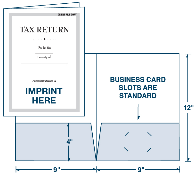 Tax Return Presentation Folder