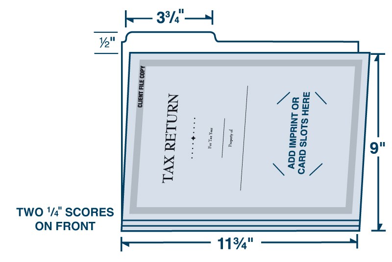 Tax File Jacket