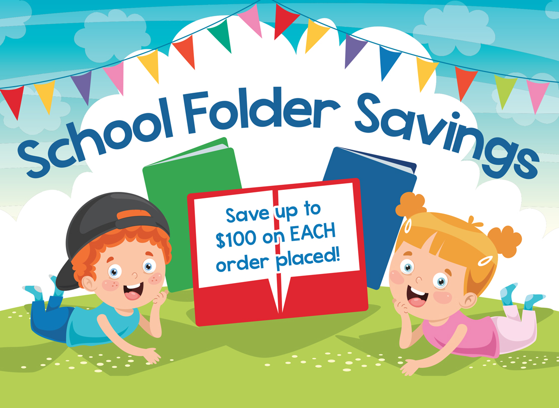 Save on School and Education Folders