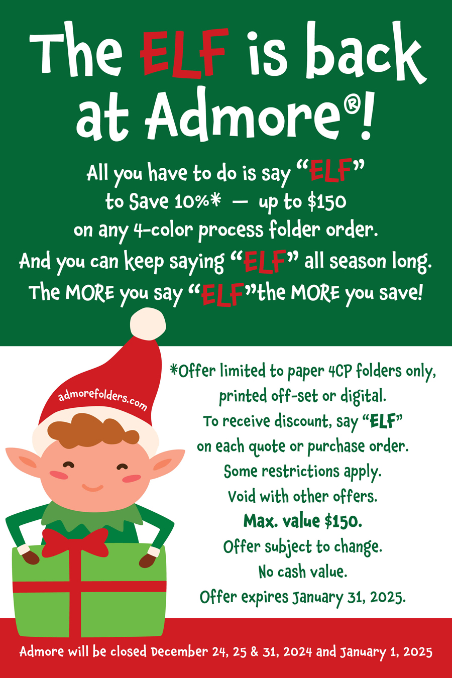 Say ELF and Save!