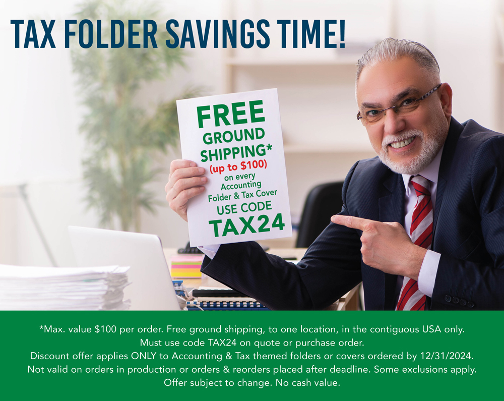 Save on Tax and Accounting Folders