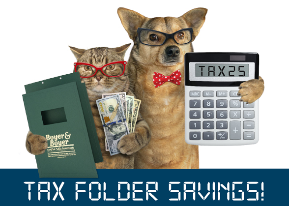 Tax Folder Savings