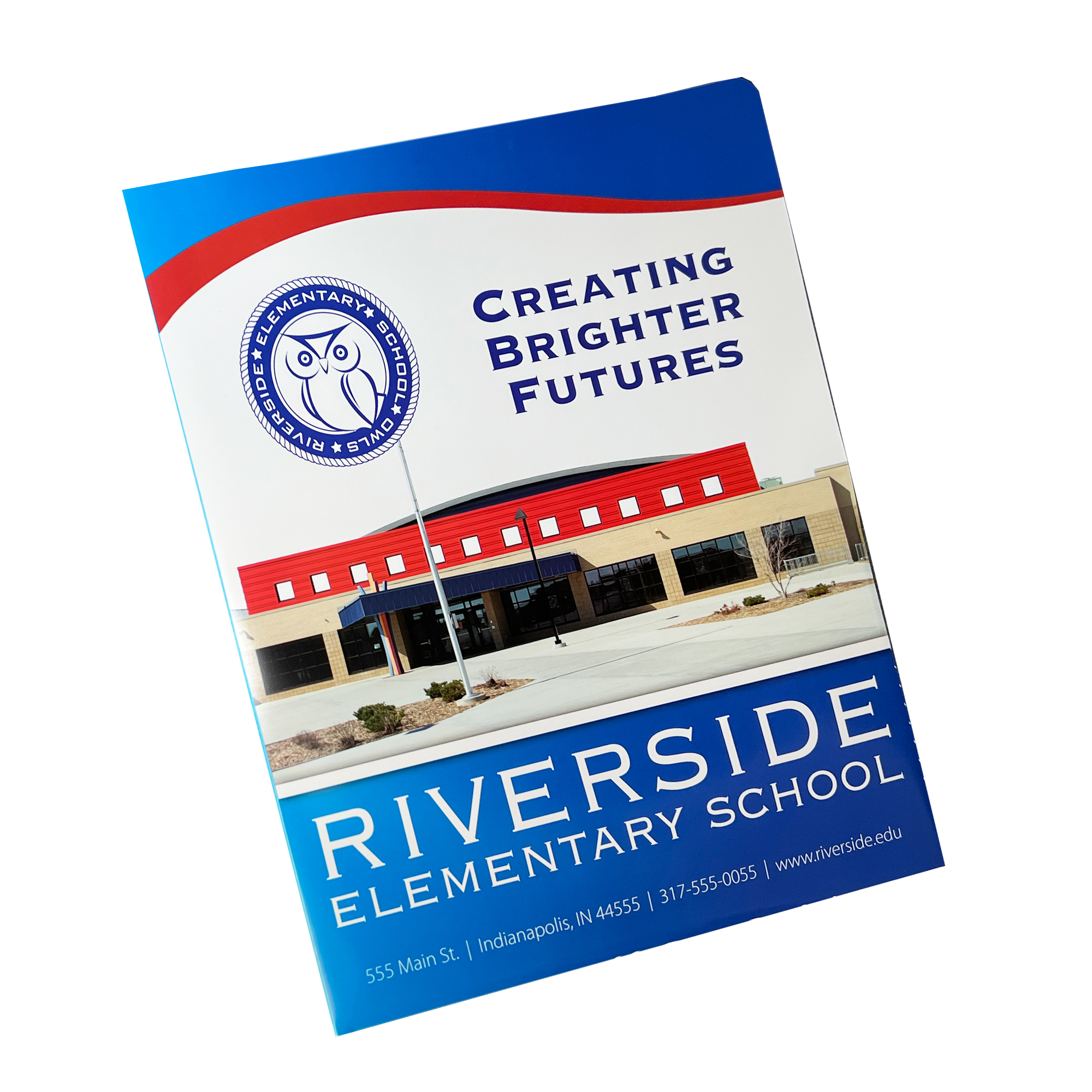 D-87-08 Digital Print Poly Folder