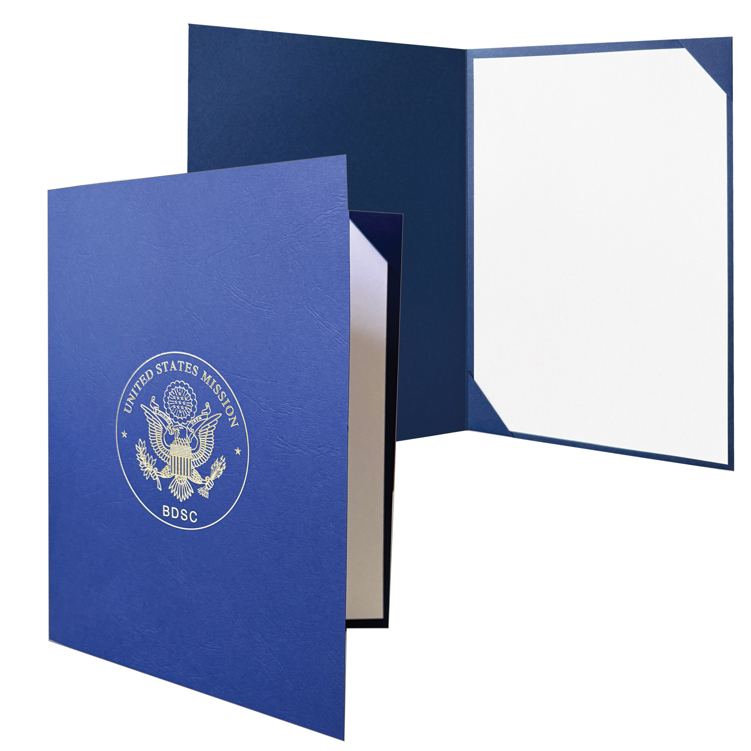 Cert Cover w/Triangle Corners