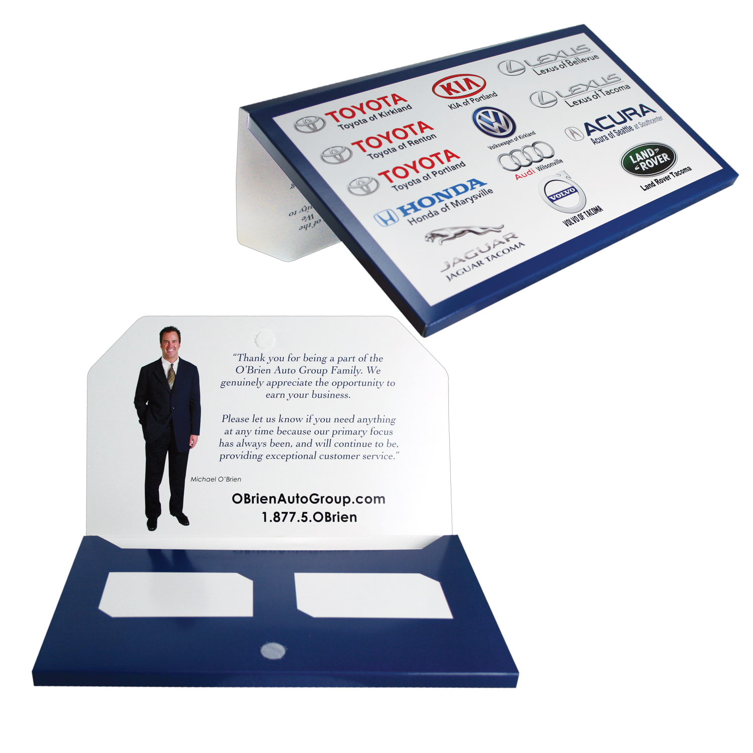 Box Pocket Document Folder