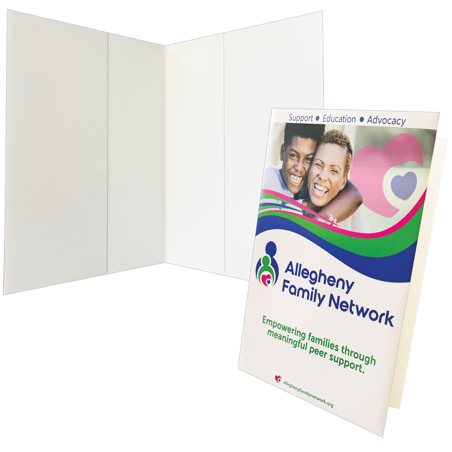 Mid-Size Double Vertical Pocket Folder
